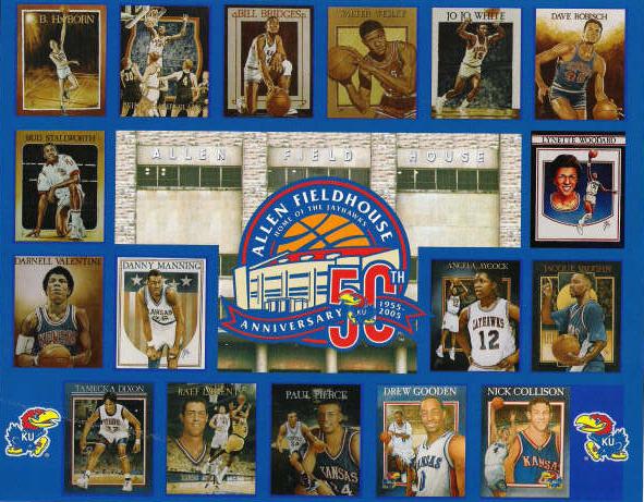 Allen Fieldhouse: 50th Anniversay Poster
